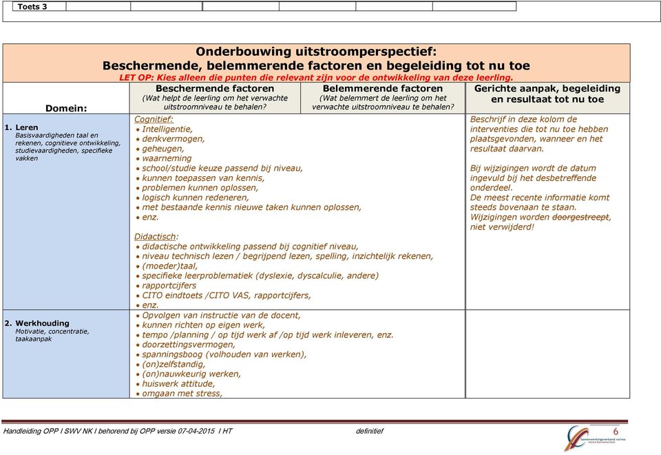 Ontwikkelingsperspectiefplan - PDF Free Download