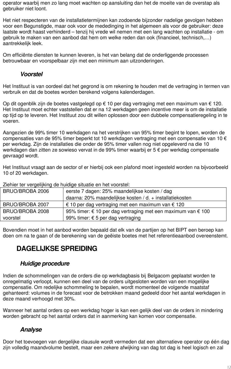 wordt haast verhinderd tenzij hij vrede wil nemen met een lang wachten op installatie - om gebruik te maken van een aanbod dat hem om welke reden dan ook (financieel, technisch, ) aantrekkelijk leek.