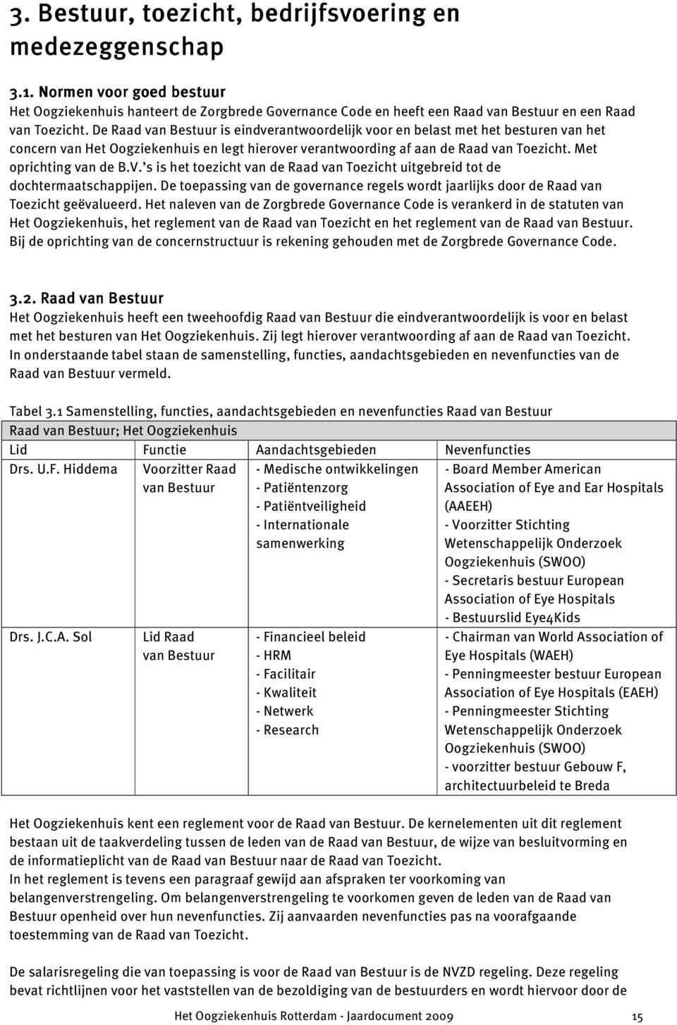 M et oprichting van de B.V. s is het toezicht van de Raad van Toezicht uitgebreid tot de dochtermaatschappijen.