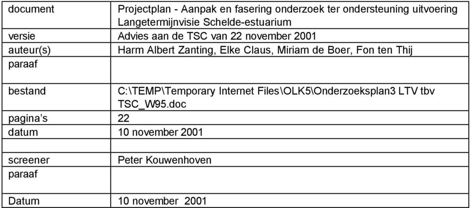 Boer, Fon ten Thij paraaf bestand C:\TEMP\Temporary Internet Files\OLK5\Onderzoeksplan3 LTV tbv