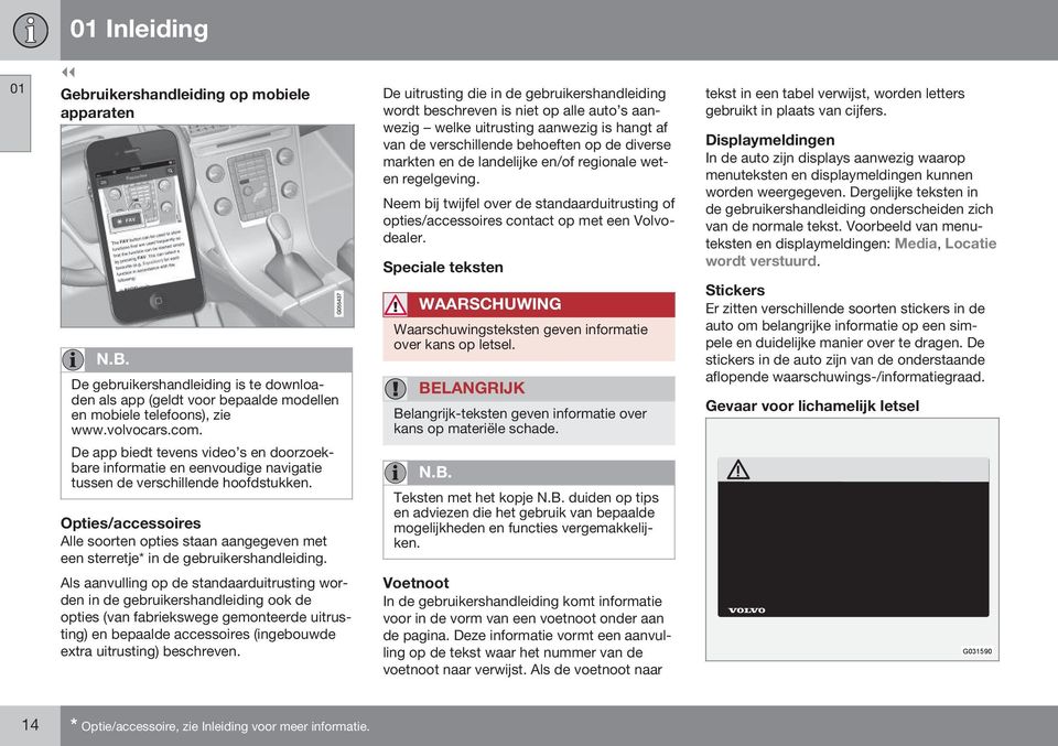 Speciale teksten tekst in een tabel verwijst, worden letters gebruikt in plaats van cijfers.