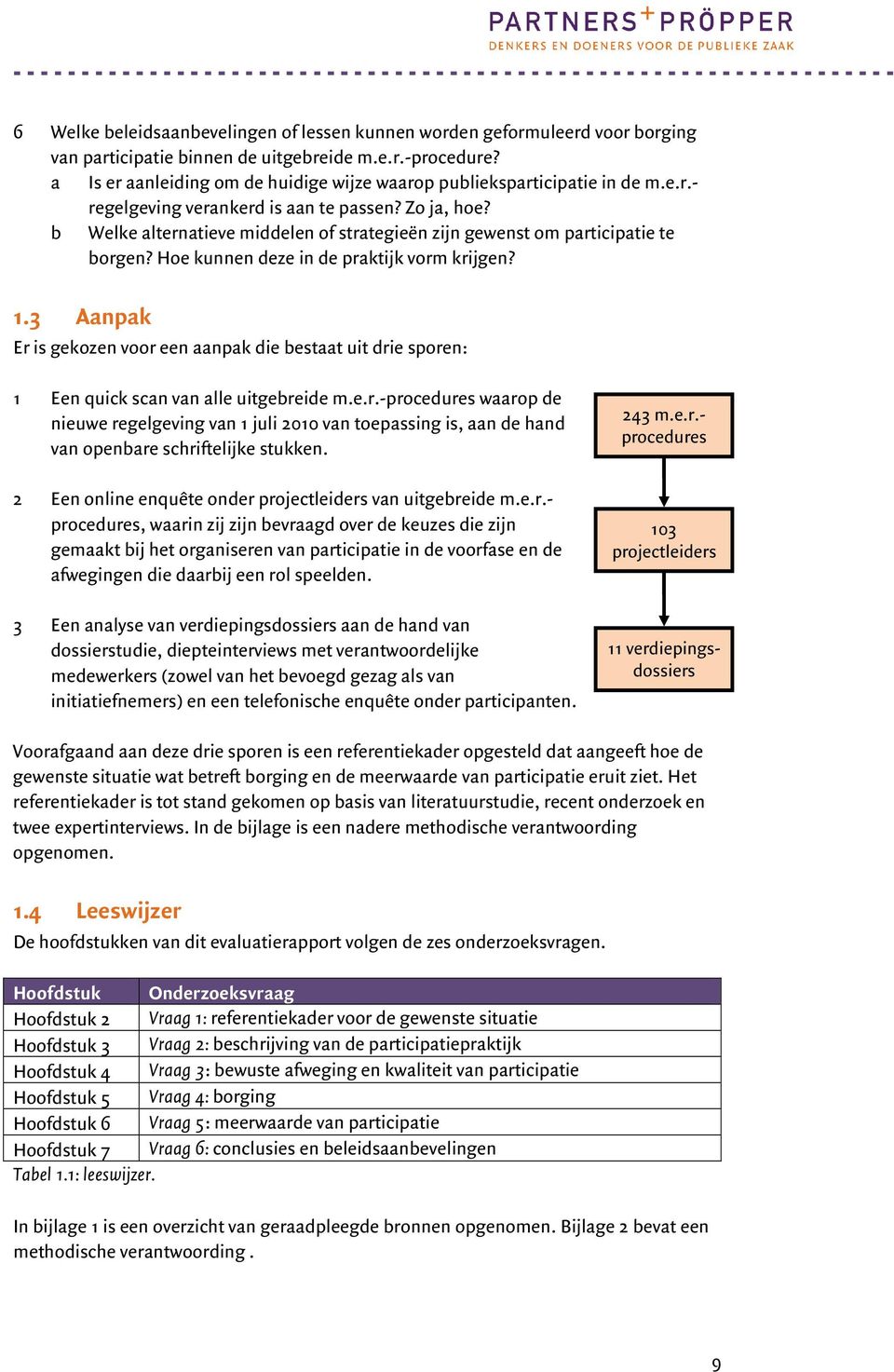 b Welke alternatieve middelen of strategieën zijn gewenst om participatie te borgen? Hoe kunnen deze in de praktijk vorm krijgen? 1.