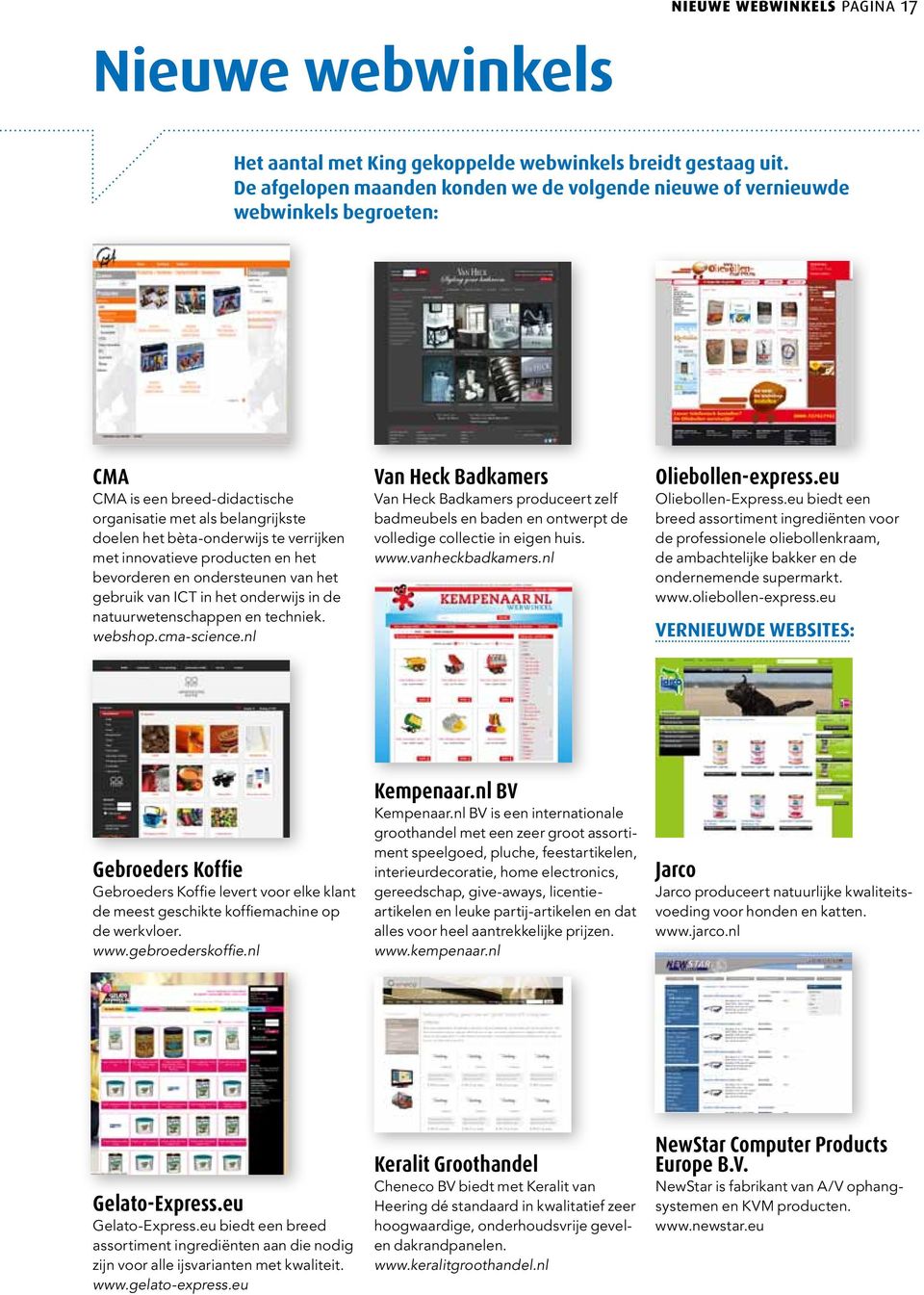 innovatieve producten en het bevorderen en ondersteunen van het gebruik van ICT in het onderwijs in de natuurwetenschappen en techniek. webshop.cma-science.