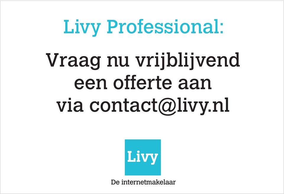 offerte aan via