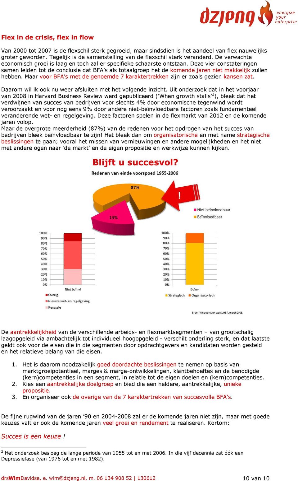 Deze vier constateringen samen leiden tot de conclusie dat BFA s als totaalgroep het de komende jaren niet makkelijk zullen hebben.