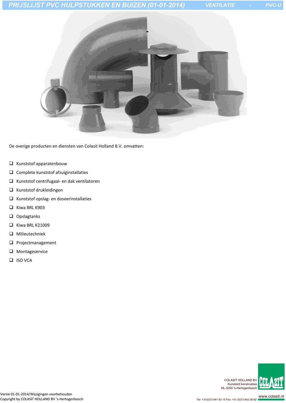 VENTILATIE - PVC-U Copyright