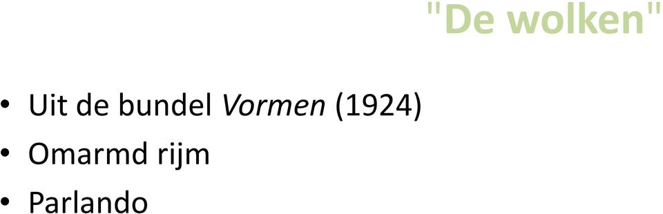 Vormen (1924)