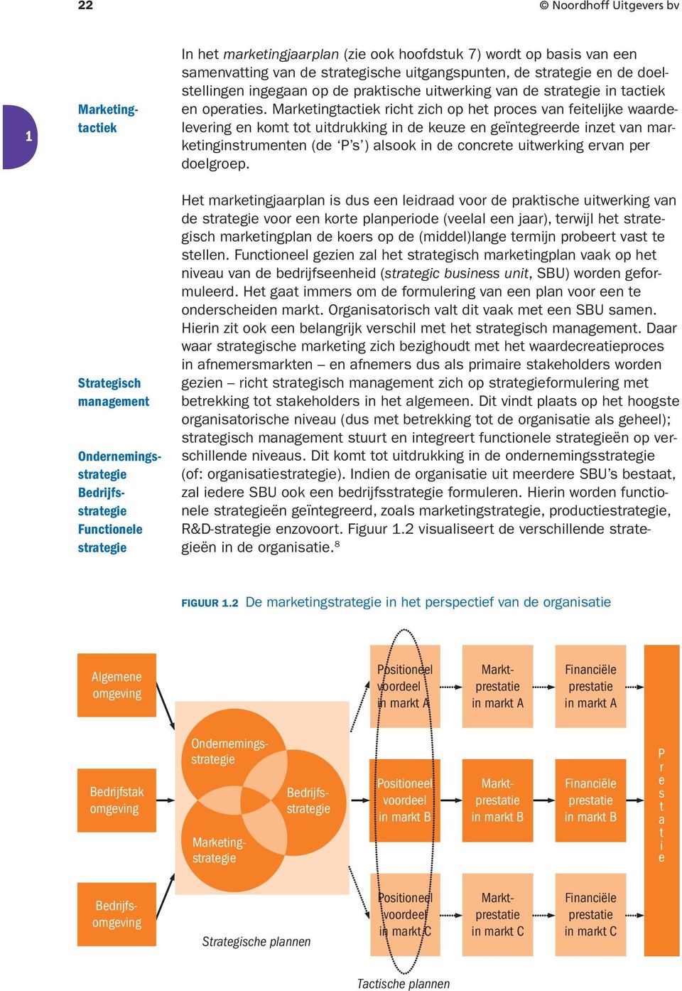 Marketingtactiek richt zich op het proces van feitelijke waardelevering en komt tot uitdrukking in de keuze en geïntegreerde inzet van marketinginstrumenten (de P s ) alsook in de concrete uitwerking