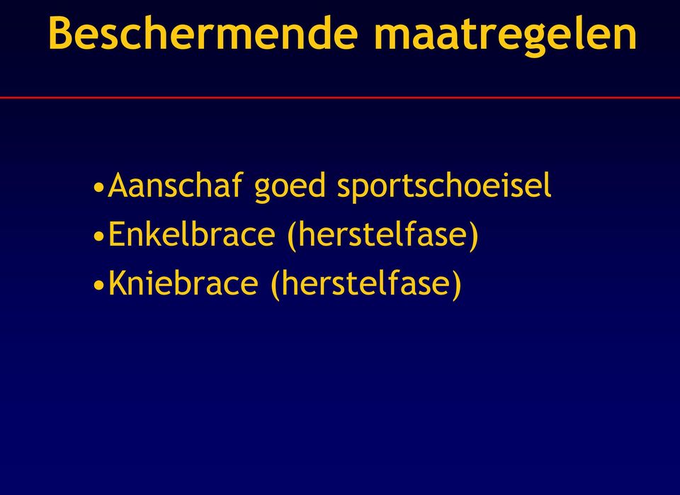 sportschoeisel Enkelbrace