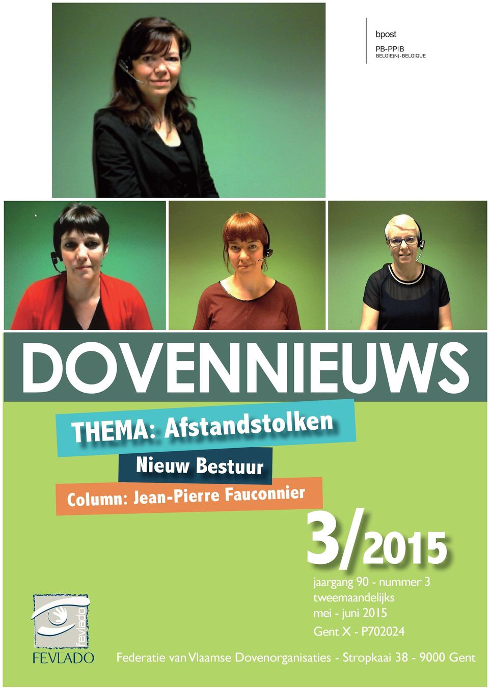 tweemaandelijks mei - juni 2015 Gent X - P702024