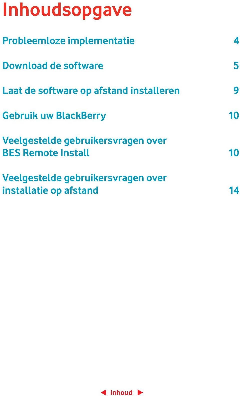 uw BlackBerry 10 Veelgestelde gebruikersvragen over BES Remote