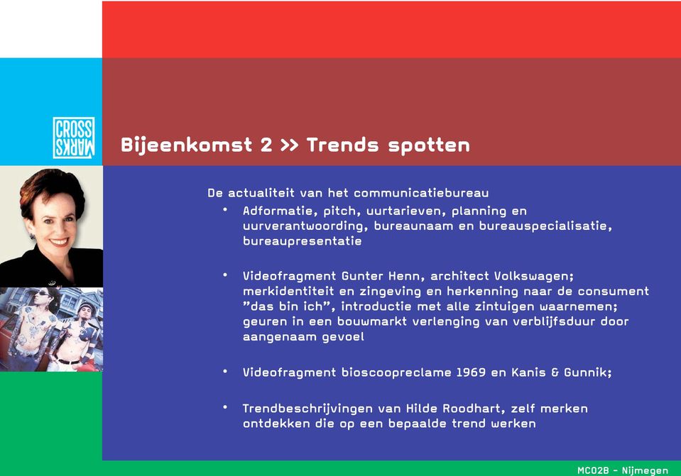 naar de consument das bin ich, introductie met alle zintuigen waarnemen; geuren in een bouwmarkt verlenging van verblijfsduur door aangenaam