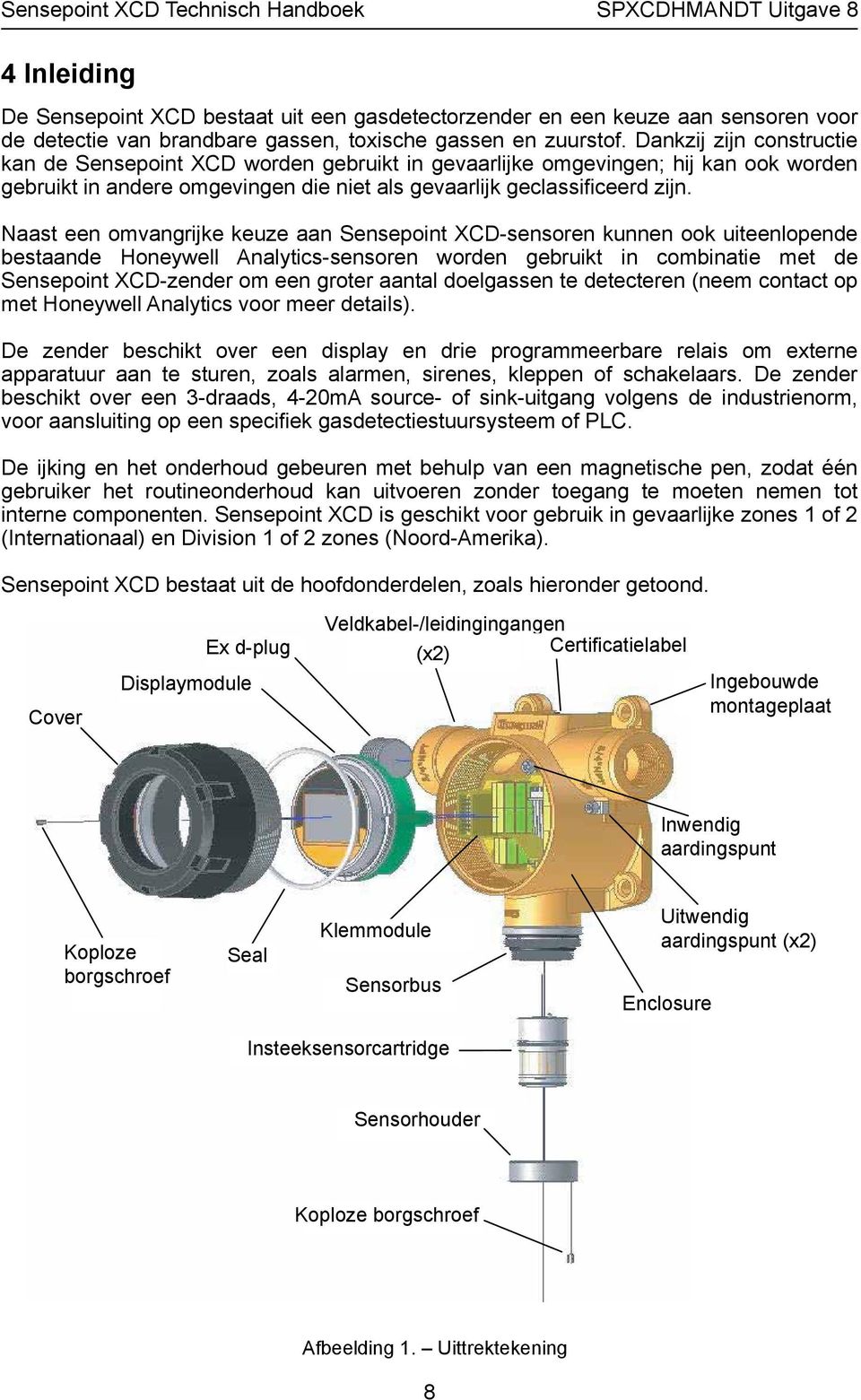 Naast een omvangrijke keuze aan Sensepoint XCD-sensoren kunnen ook uiteenlopende bestaande Honeywell Analytics-sensoren worden gebruikt in combinatie met de Sensepoint XCD-zender om een groter aantal