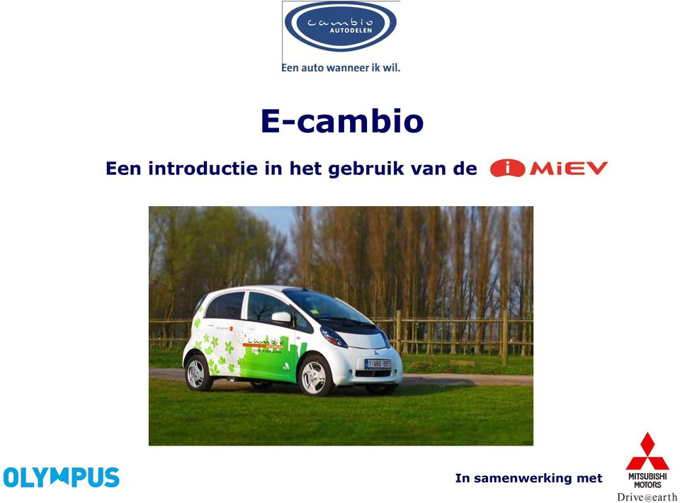 het gebruik van