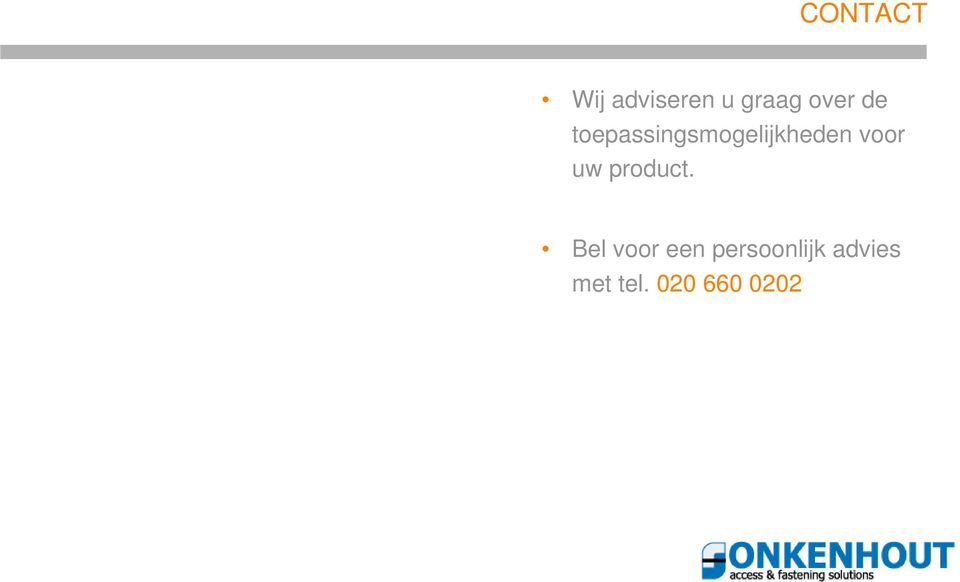 voor uw product.