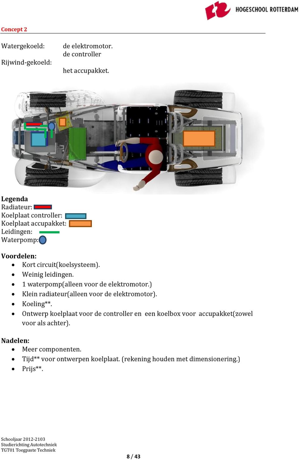 Weinig leidingen. 1 waterpomp(alleen voor de elektromotor.) Klein radiateur(alleen voor de elektromotor). Koeling**.