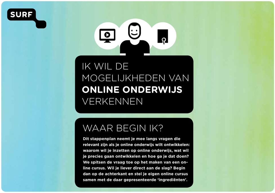 inzetten op online onderwijs, wat wil je precies gaan ontwikkelen en hoe ga je dat doen?