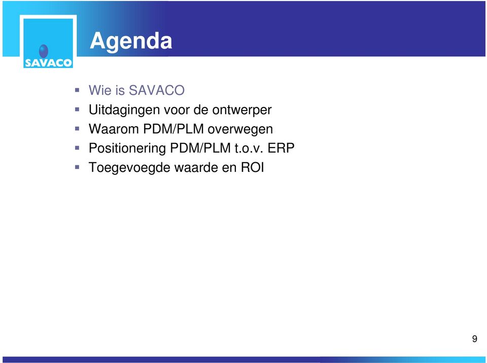 overwegen Positionering PDM/PLM t.