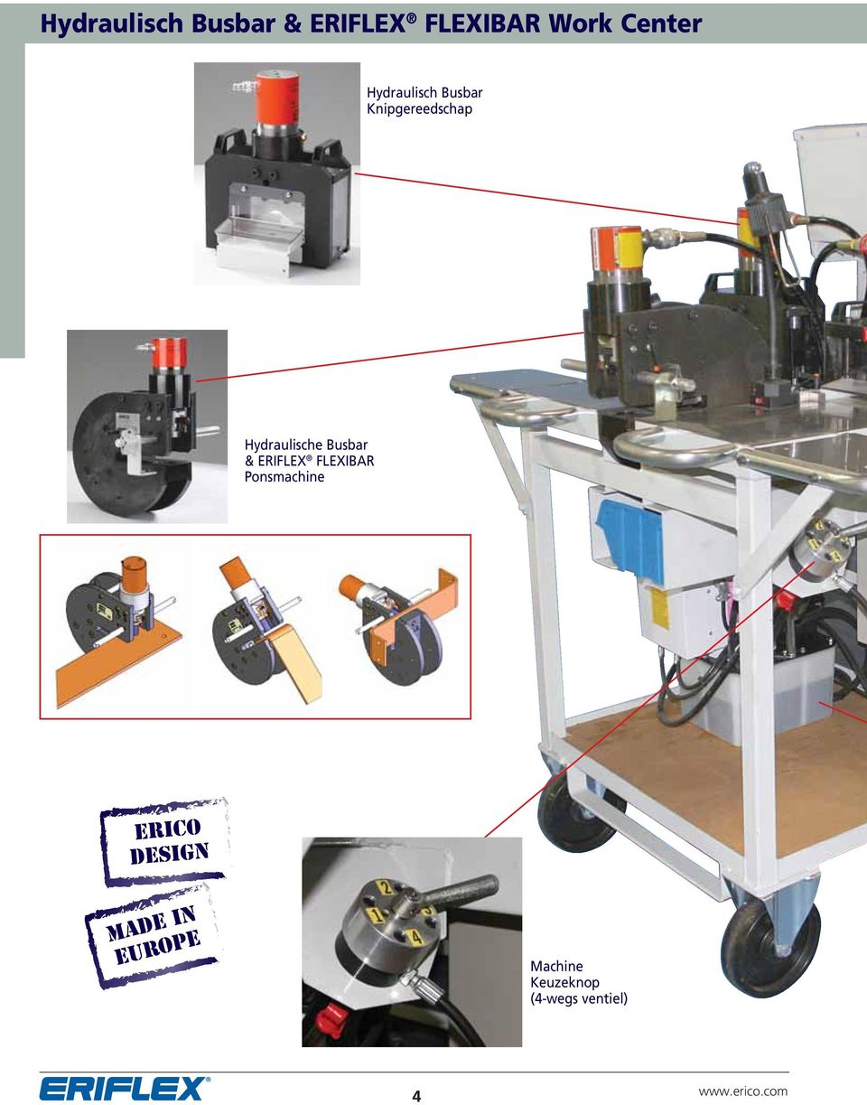 Busbar & ERIFLEX FLEXIBAR Ponsmachine ERICO DEsign