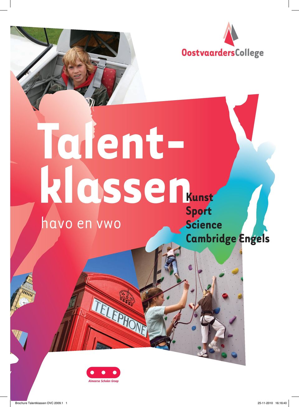 Engels Brochure Talentklassen