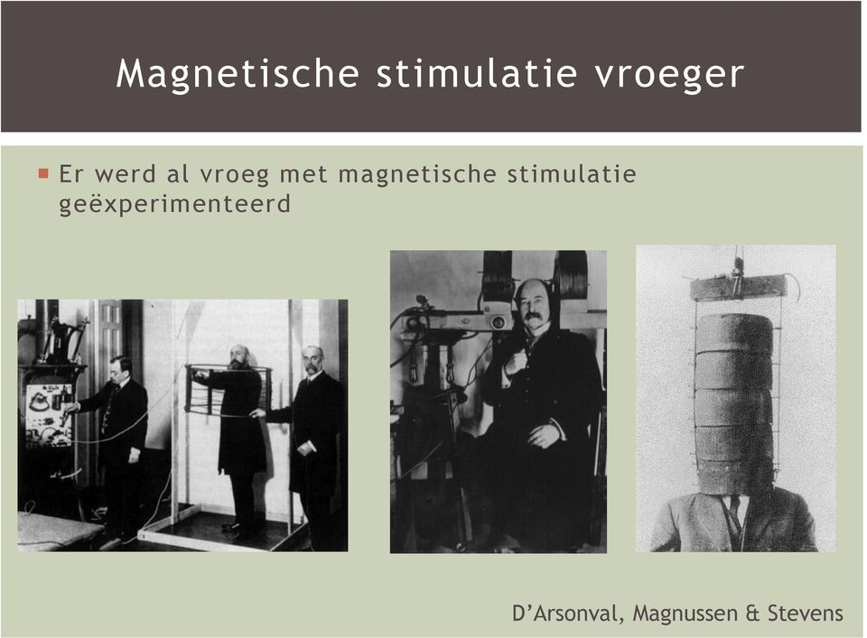 magnetische stimulatie