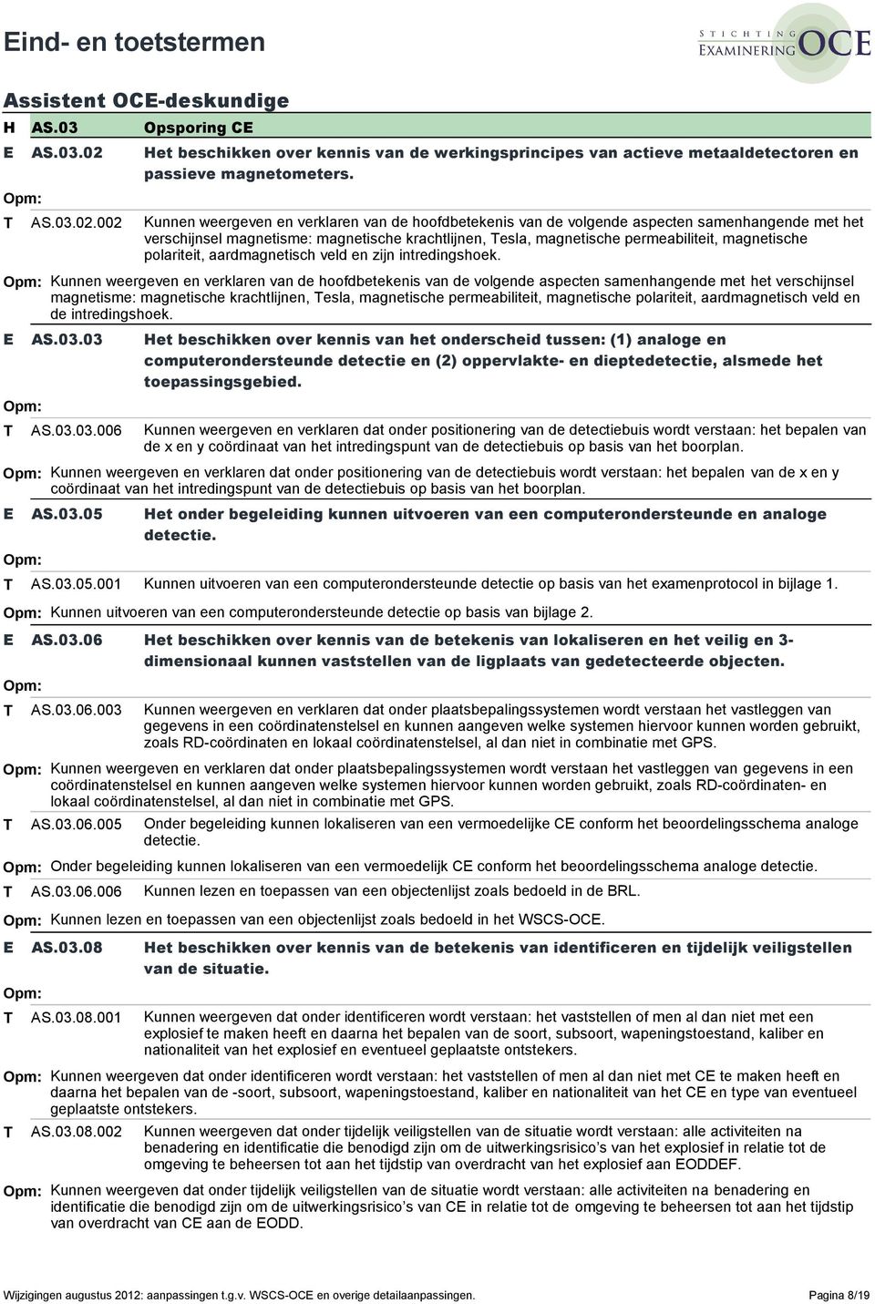 polariteit, aardmagnetisch veld en zijn intredingshoek.  polariteit, aardmagnetisch veld en de intredingshoek. AS.03.