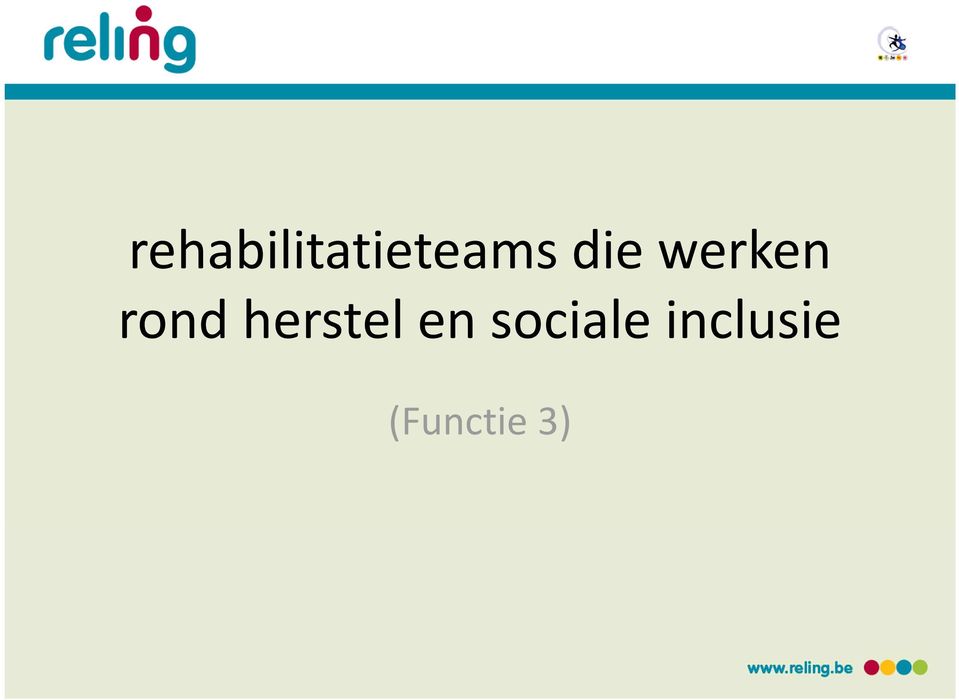 herstel en sociale