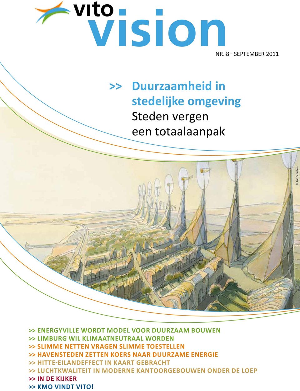 Energyville wordt model voor duurzaam bouwen >> Limburg wil klimaatneutraal worden >> Slimme netten
