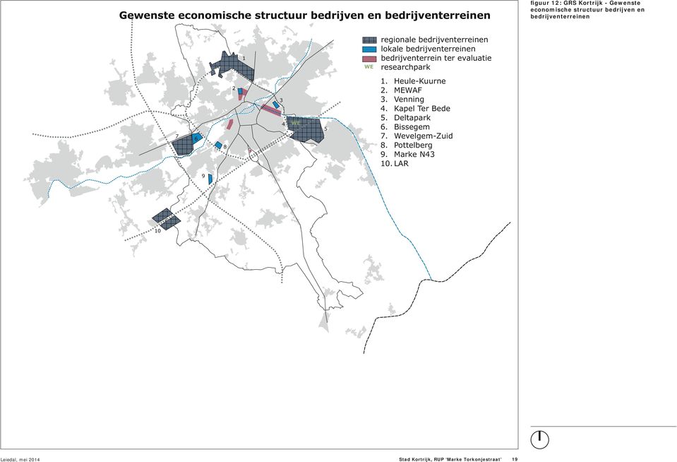 bedrijventerreinen Leiedal, mei 2014