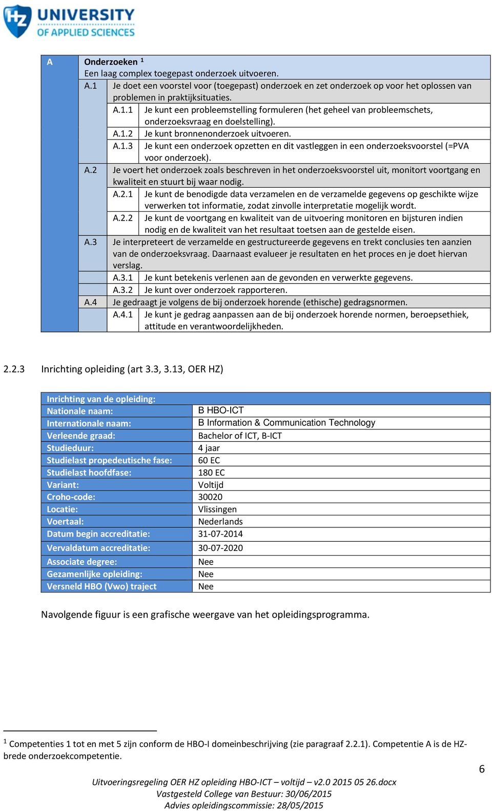 A.2.1 Je kunt de benodigde data verzamelen en de verzamelde gegevens op geschikte wijze verwerken tot informatie, zodat zinvolle interpretatie mogelijk wordt. A.2.2 Je kunt de voortgang en kwaliteit van de uitvoering monitoren en bijsturen indien nodig en de kwaliteit van het resultaat toetsen aan de gestelde eisen.