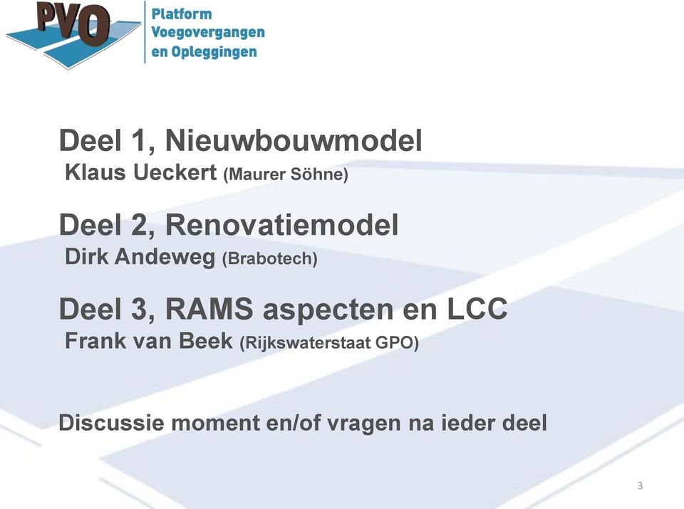 3, RAMS aspecten en LCC Frank van Beek