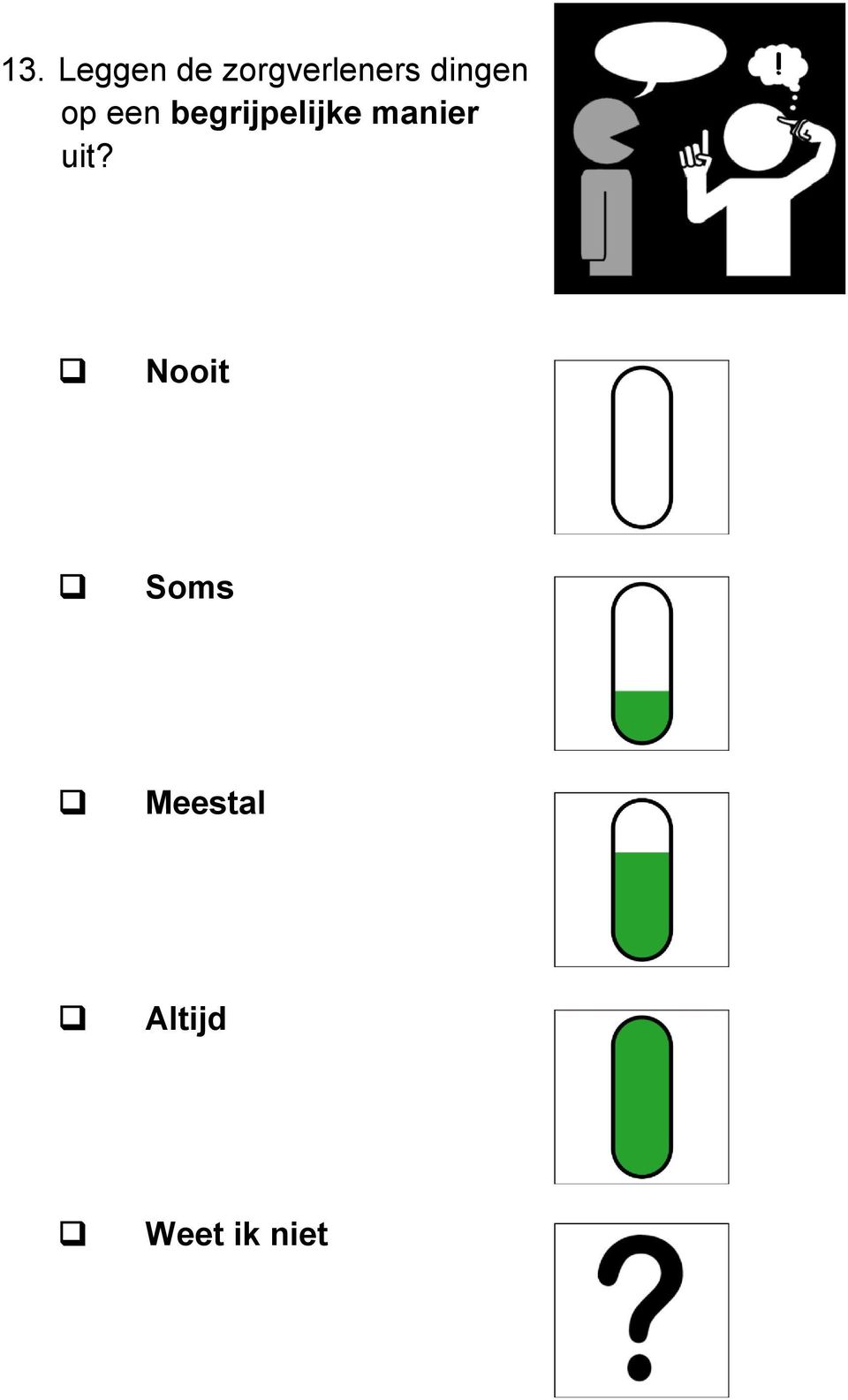 een begrijpelijke manier