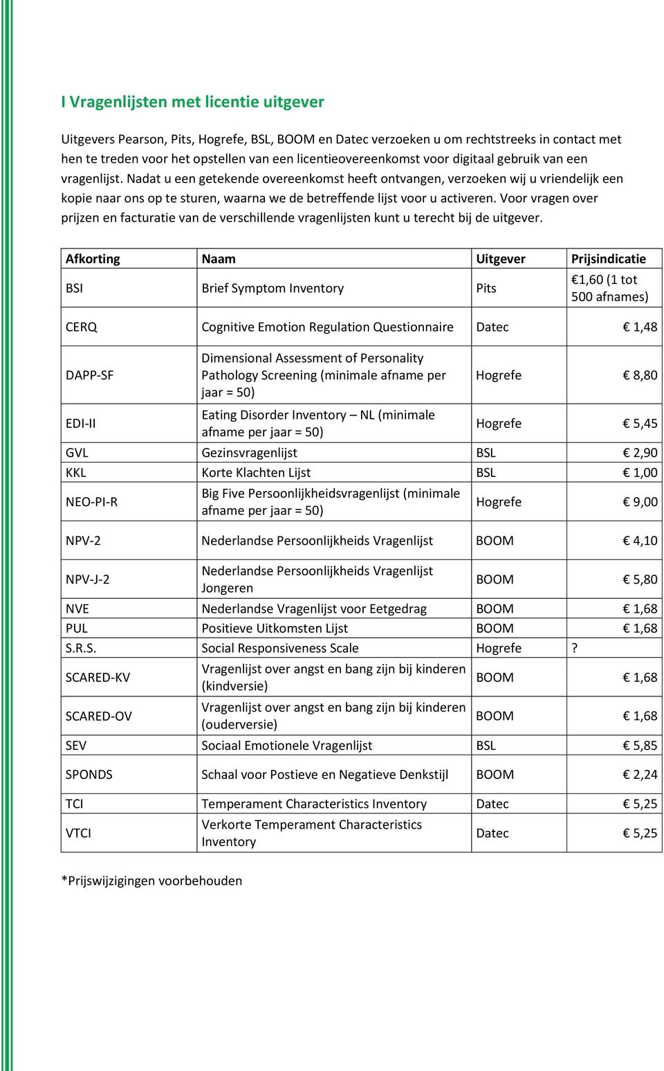 Nadat u een getekende overeenkomst heeft ontvangen, verzoeken wij u vriendelijk een kopie naar ons op te sturen, waarna we de betreffende lijst voor u activeren.