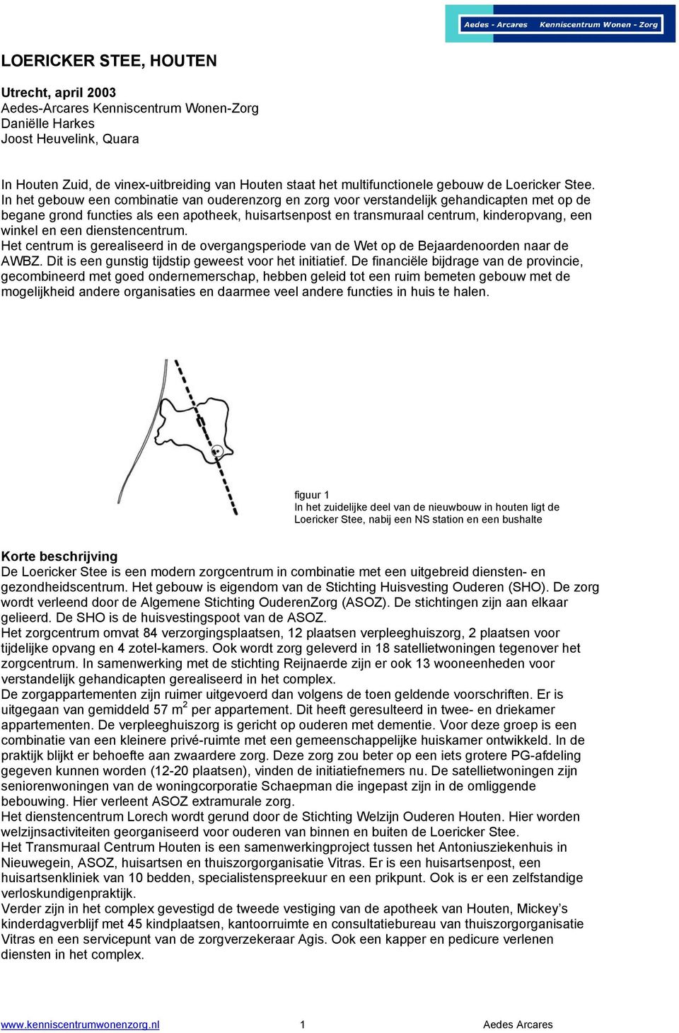 In het gebouw een combinatie van ouderenzorg en zorg voor verstandelijk gehandicapten met op de begane grond functies als een apotheek, huisartsenpost en transmuraal centrum, kinderopvang, een winkel