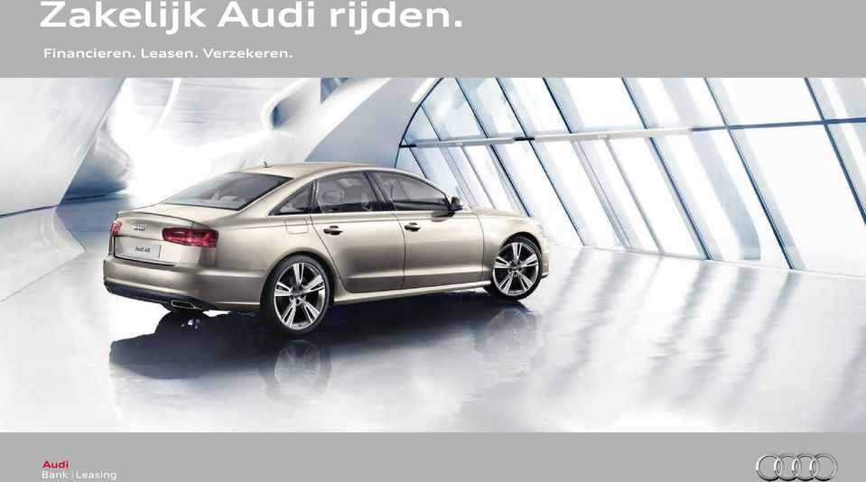 Audi rijden.