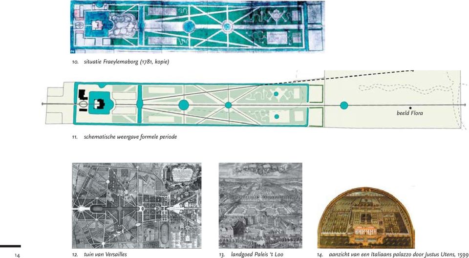 tuin van Versailles 13. landgoed Paleis t Loo 14.