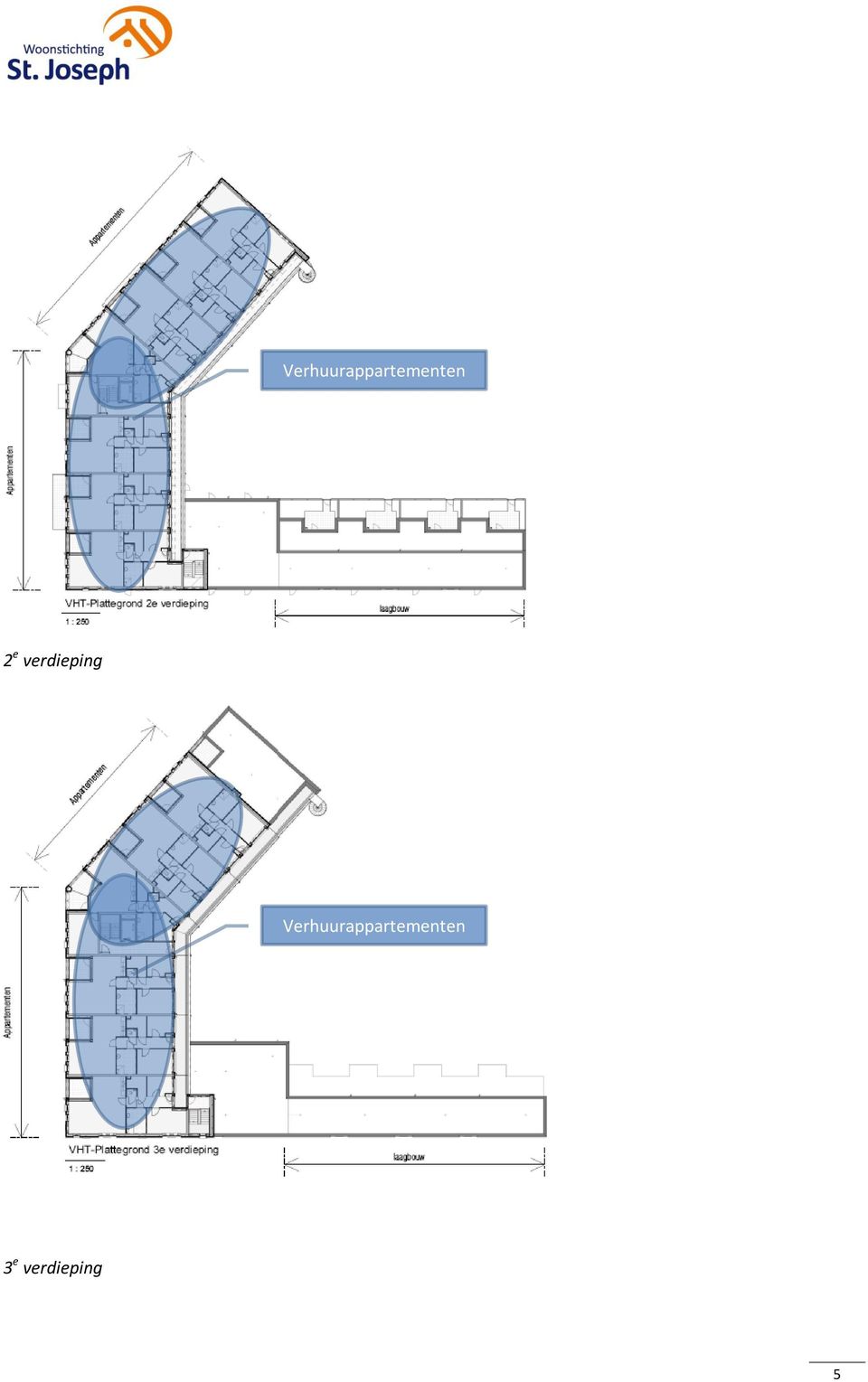 verdieping  Appartementen nten 3