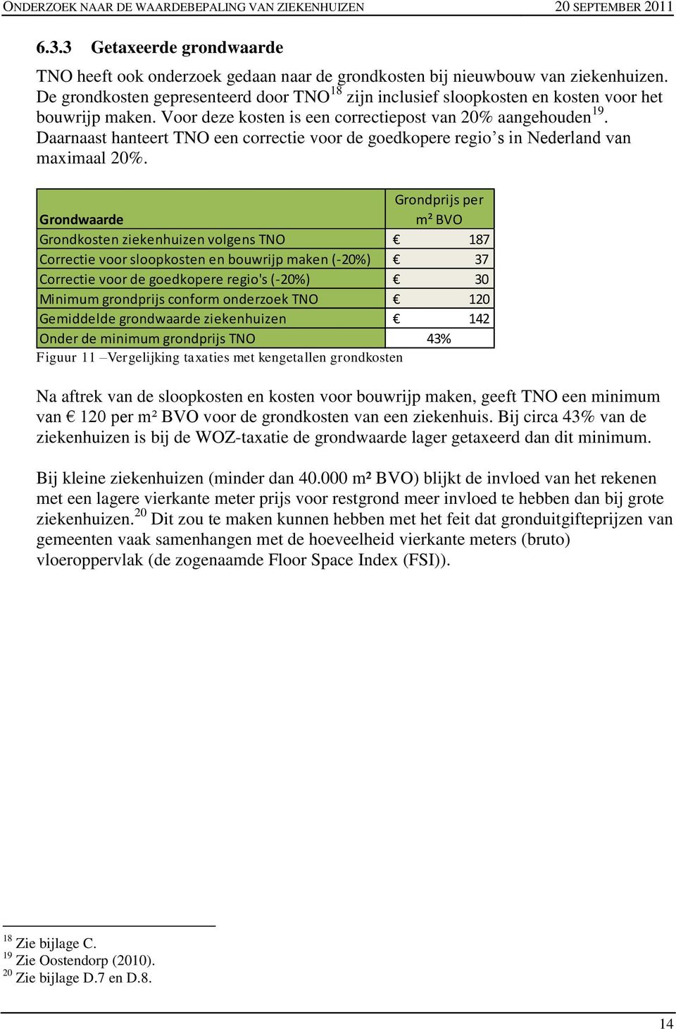 Daarnaast hanteert TNO een correctie voor de goedkopere regio s in Nederland van maximaal 20%.