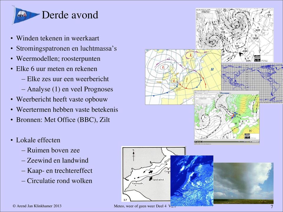 vaste opbouw Weertermen hebben vaste betekenis Bronnen: Met Office (BBC), Zilt Lokale effecten Ruimen