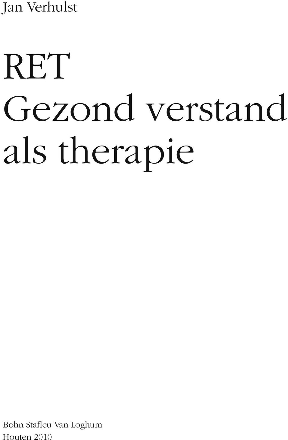 therapie Bohn