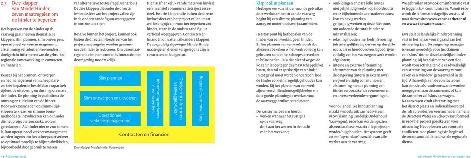 Keuzes bij het plannen, ontwerpen en het management van scheepvaartverkeer bepalen de beschikbare capaciteit tijdens de uitvoering en dus in grote mate de hinder.