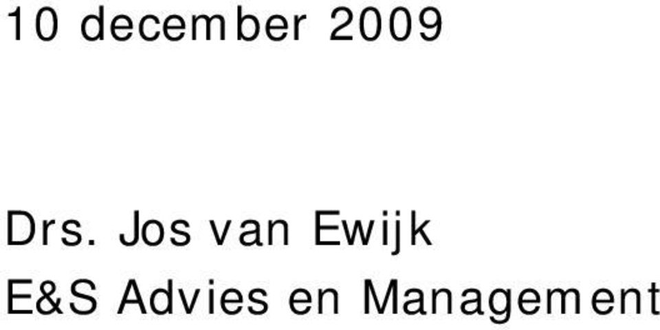 Jos van Ewijk