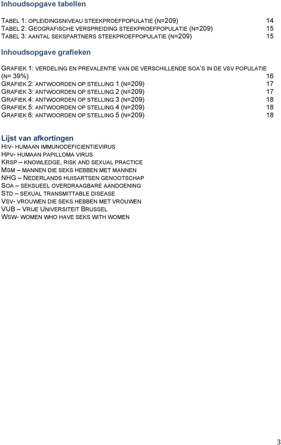 OP STELLING 2 (N=209) 17 GRAFIEK 4: ANTWOORDEN OP STELLING 3 (N=209) 18 GRAFIEK 5: ANTWOORDEN OP STELLING 4 (N=209) 18 GRAFIEK 6: ANTWOORDEN OP STELLING 5 (N=209) 18!