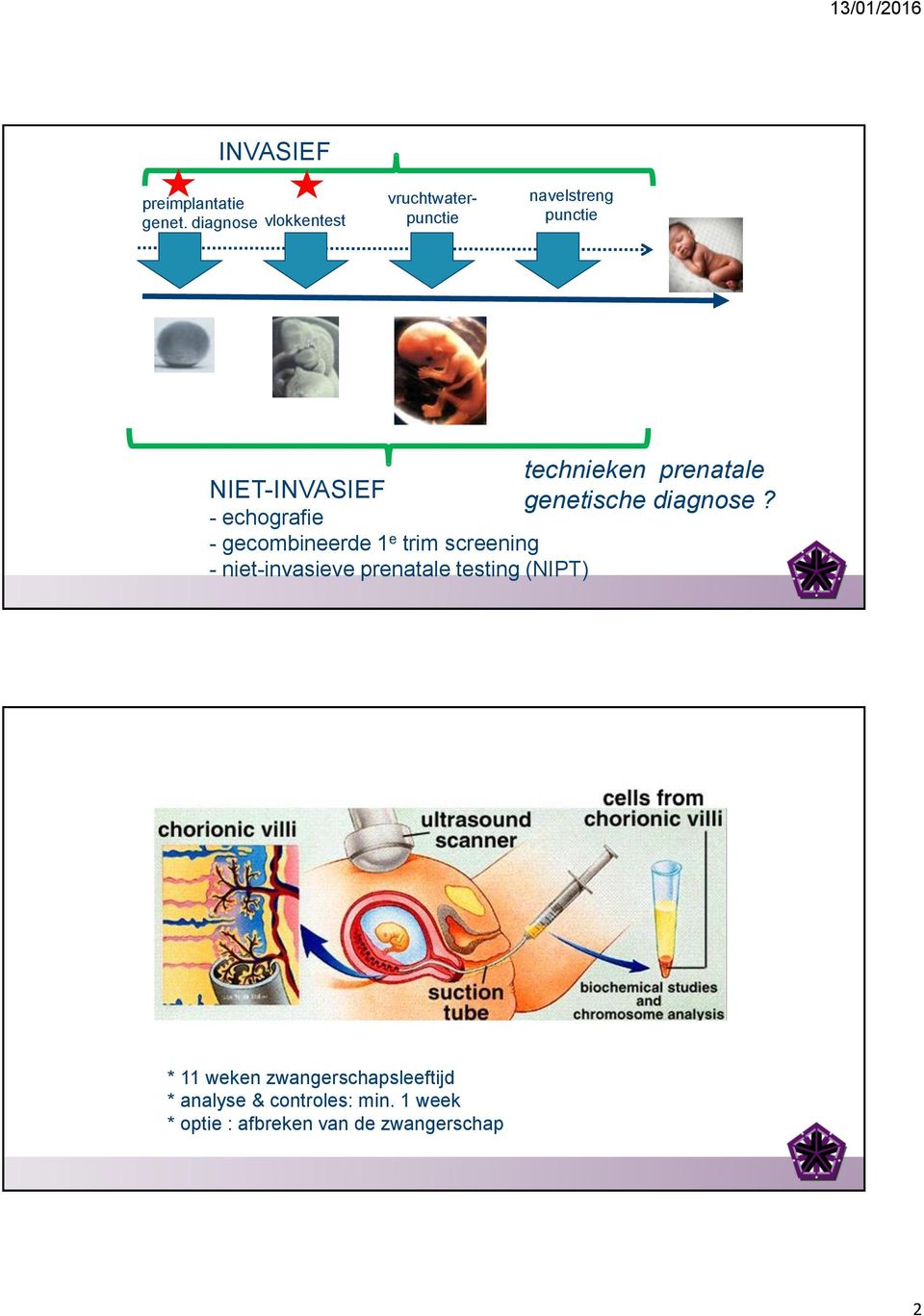 NIE-INVSIEF genetische diagnose?