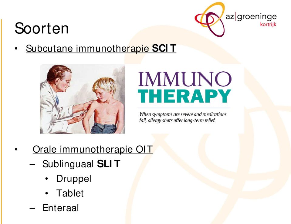 immunotherapie OIT