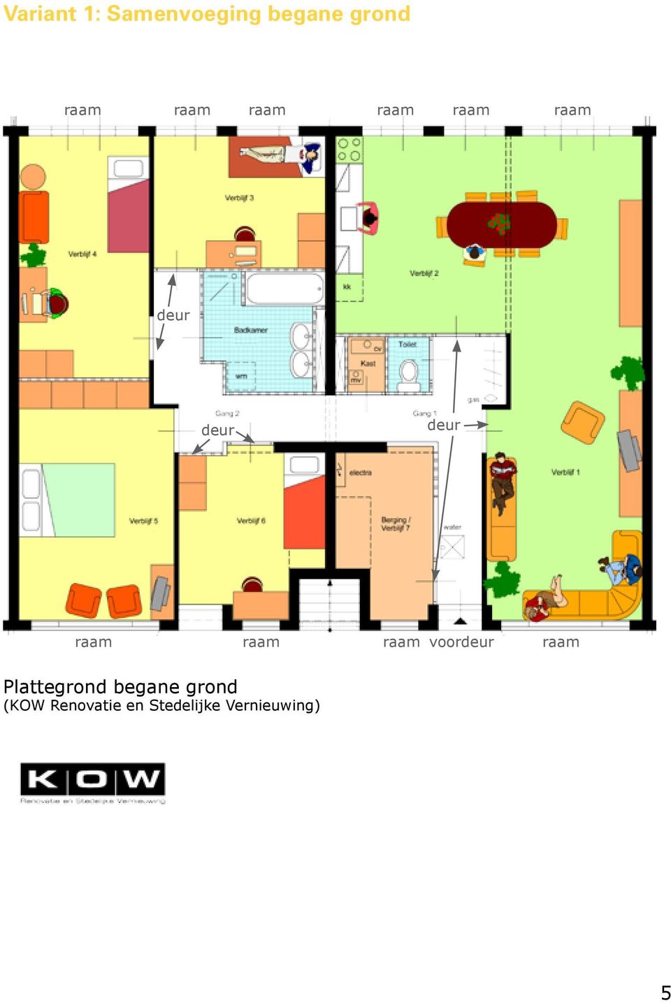 Plattegrond begane grond