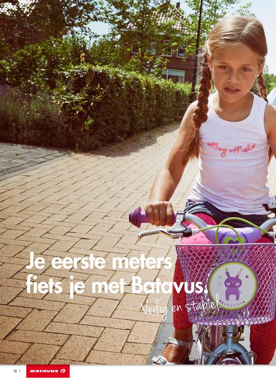 je met Batavus.