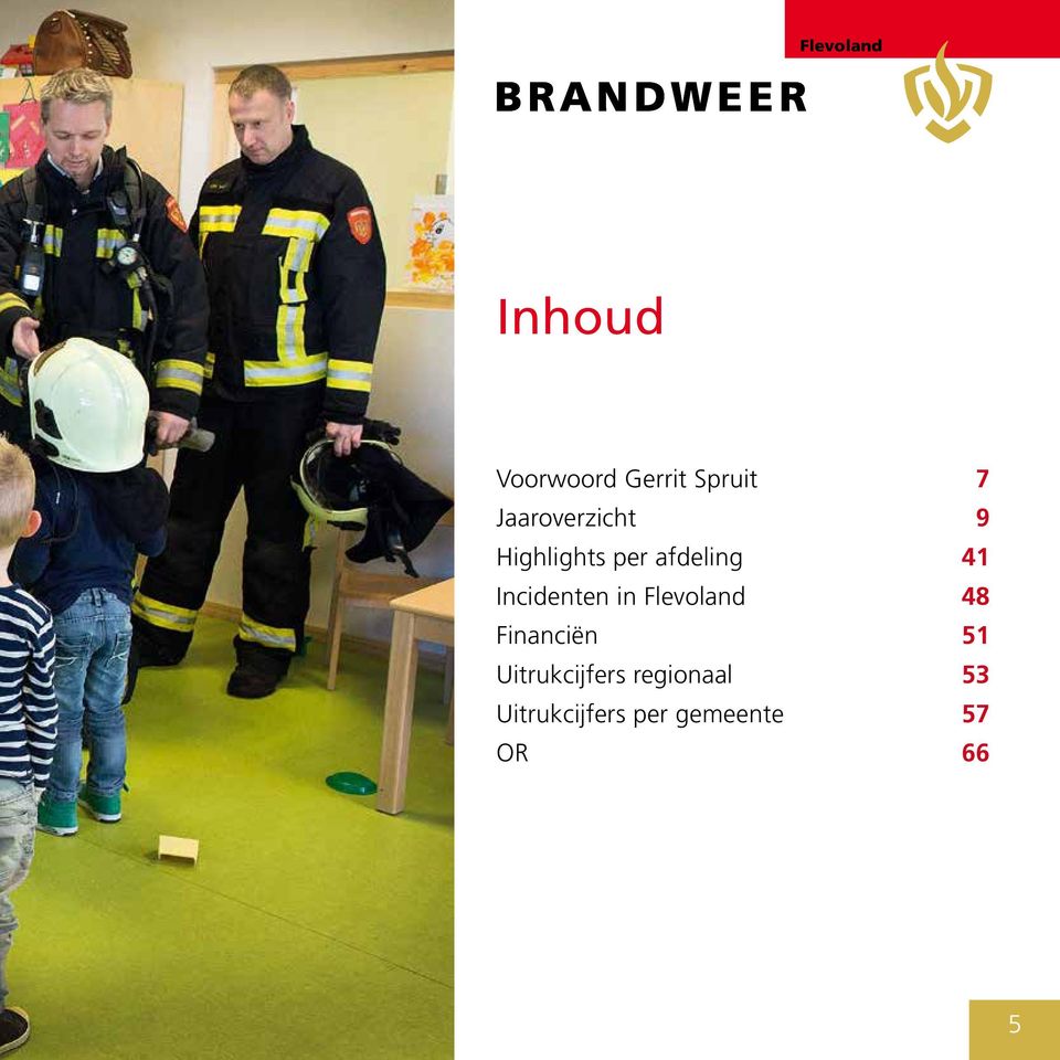 Incidenten in Flevoland 48 Financiën 51