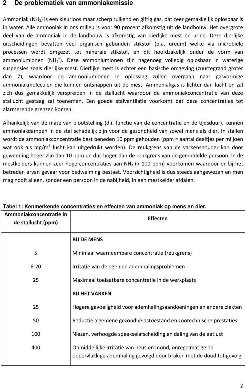 Deze dierlijke uitscheidingen bevatten veel organisch gebonden stikstof (o.a. ureum) welke via microbiële processen wordt omgezet tot minerale stikstof, en dit hoofdzakelijk onder de vorm van ammoniumionen (NH 4 + ).