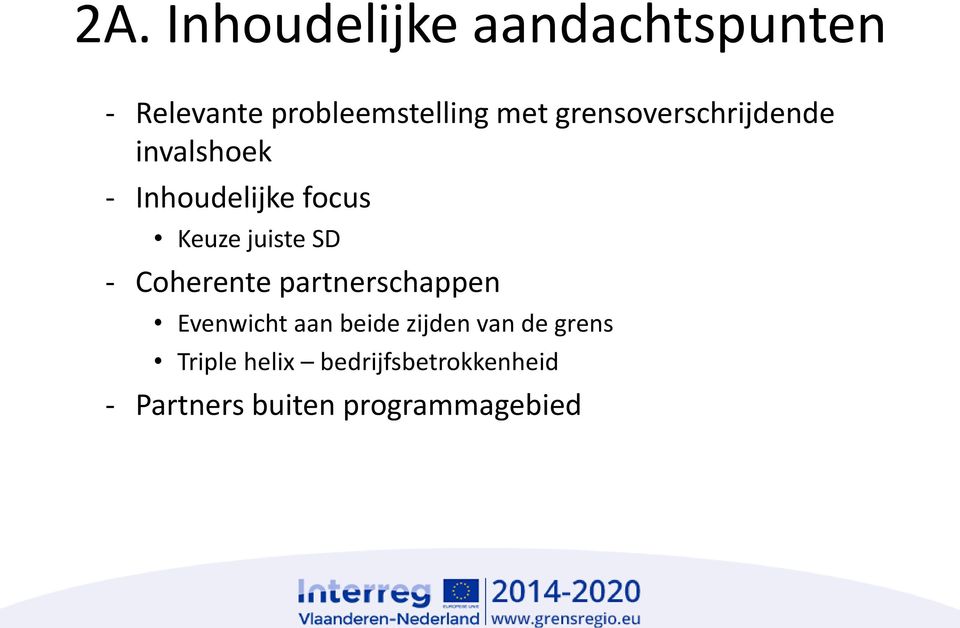 SD - Coherente partnerschappen Evenwicht aan beide zijden van de